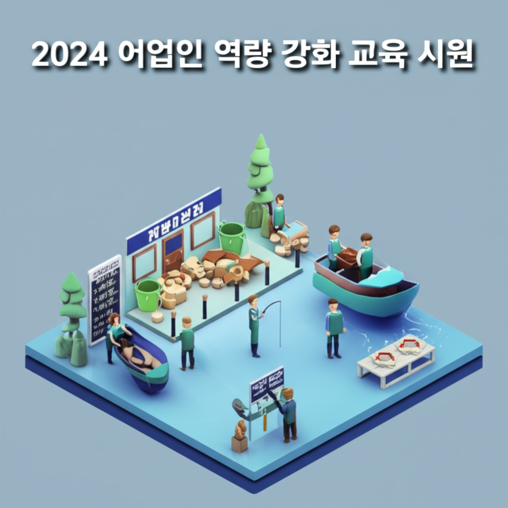2024 어업인 역량 강화 교육 지원 해양수산부 교육 혜택
