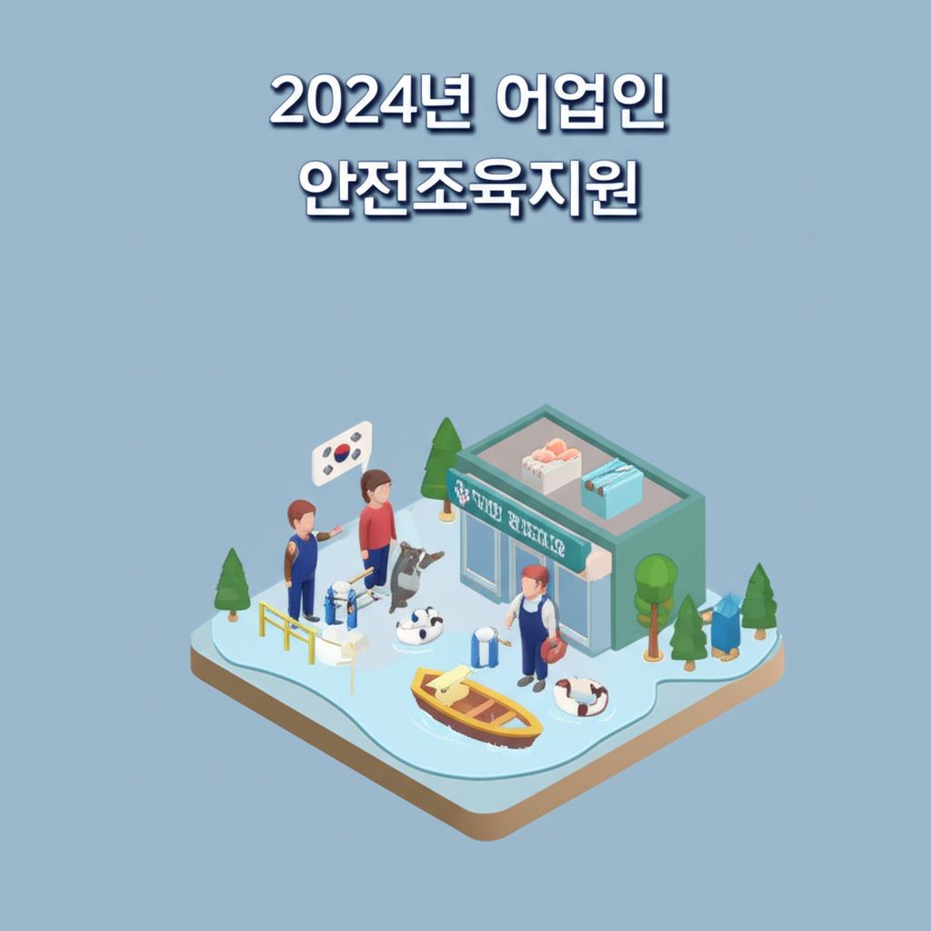 2024년 어업인 안전조업 교육 지원 해양수산부 이용권 혜택