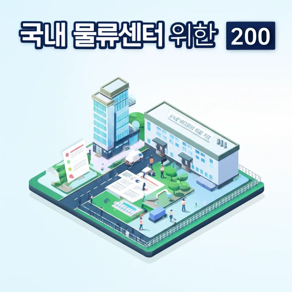 수산물 수출 기업 위한 2025년 2026년 국내 물류센터 경비 지원