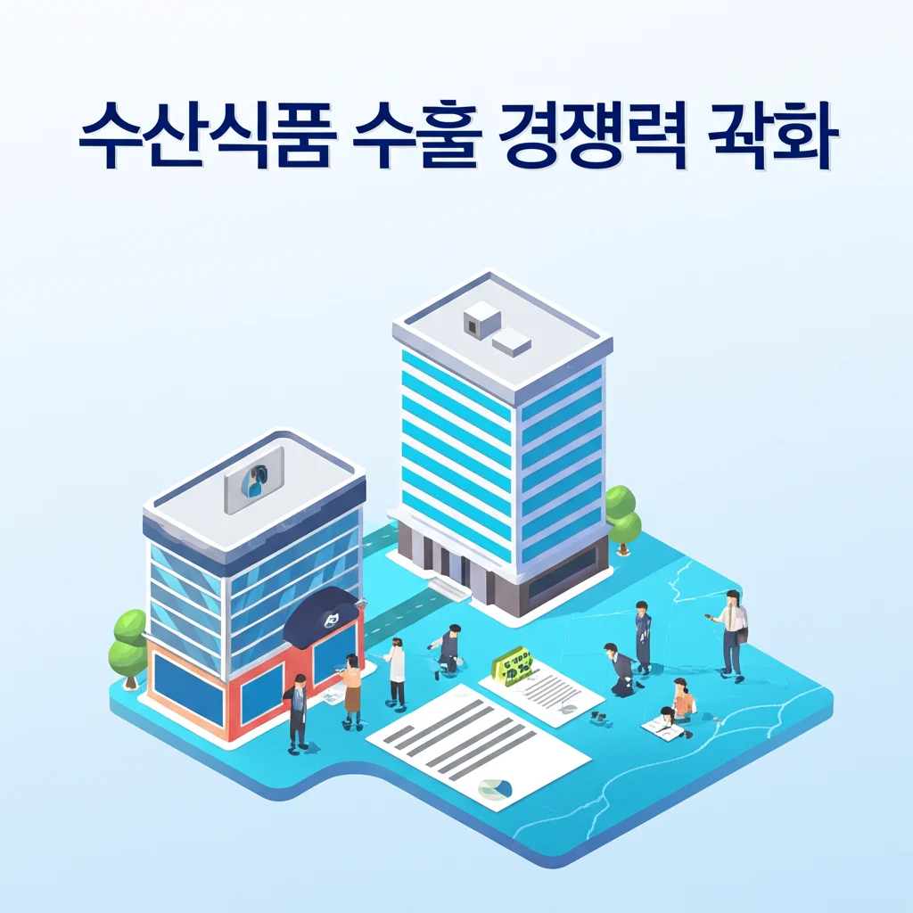 수산식품 수출 경쟁력 강화 2025-2026년 선도조직 육성 지원