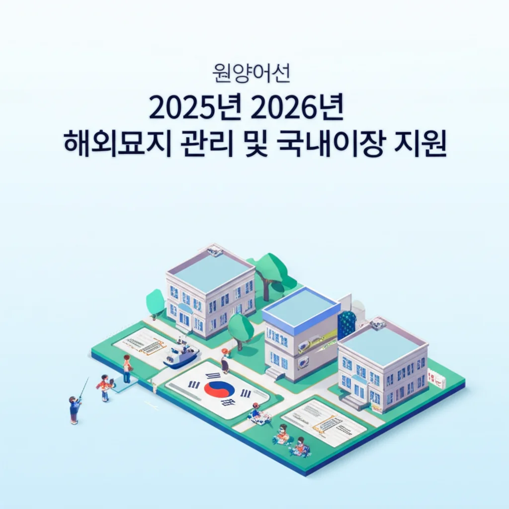 2025년 2026년 원양어선원 해외묘지 관리 국내이장 지원 사업 안내