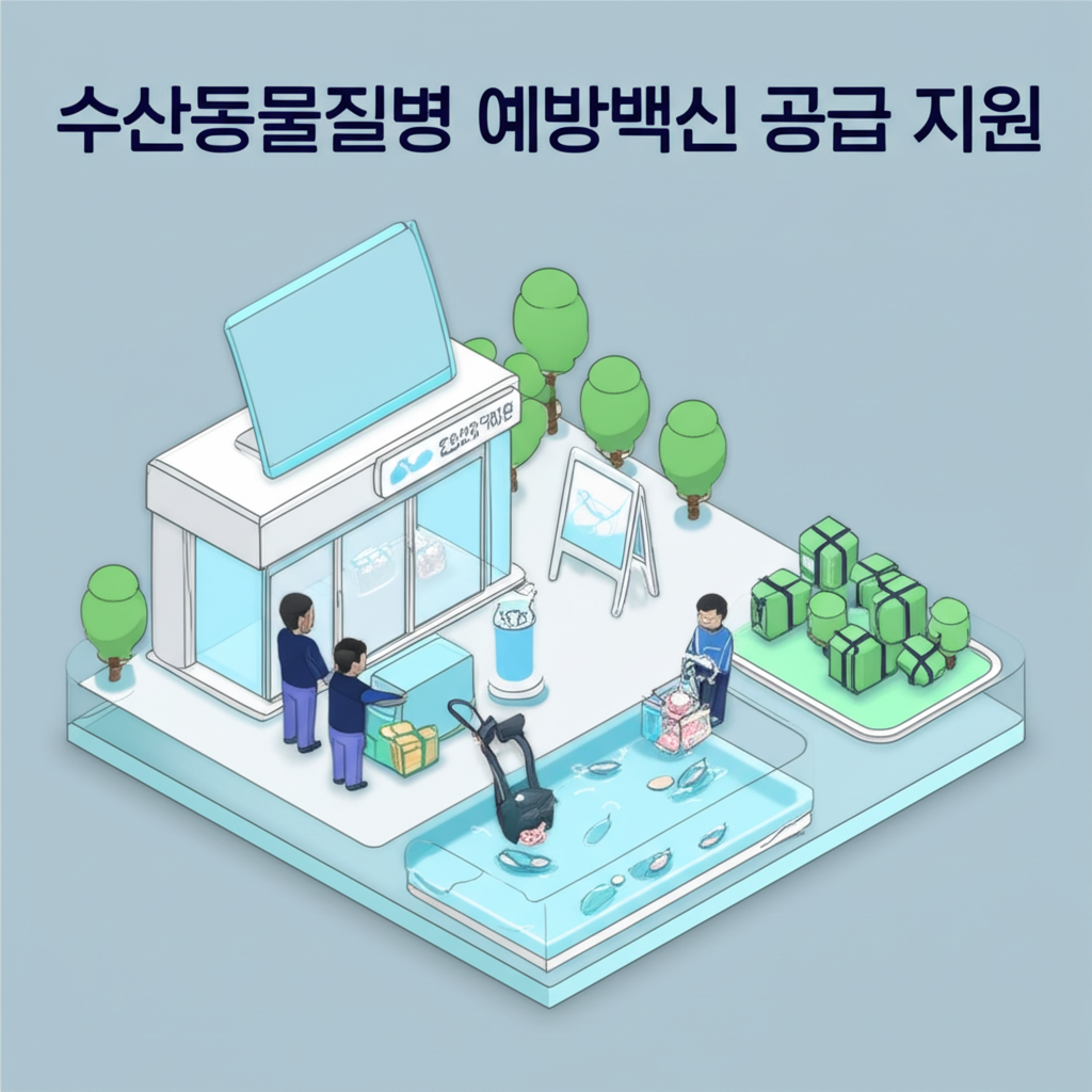 수산동물질병 예방백신 공급 지원 신청 방법 및 혜택 총정리