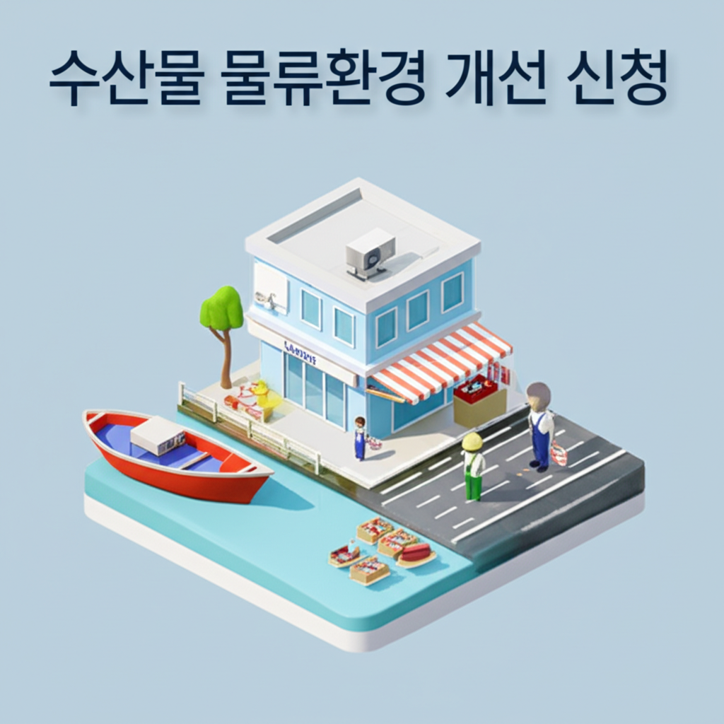 수산물 물류환경 개선 신청 방법 및 혜택 총정리