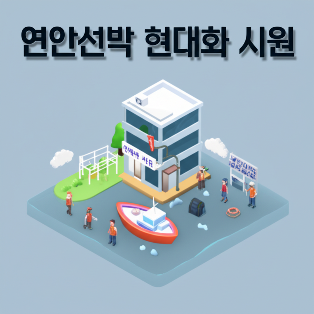 연안선박 현대화 지원 2024년 내항운송사업자 대출 이자 지원 혜택